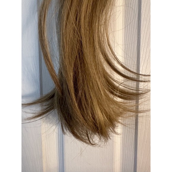 Ponytail Synthetic Hair Extension Clip In Long Dark Blonde/Light Brown - Picture 3 of 5